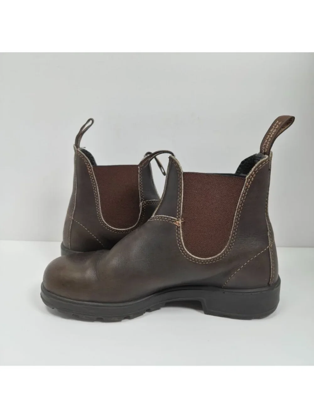 Blundstone 550 Youth Brown Leather Chelsea Boots 000562 US Size 4.5